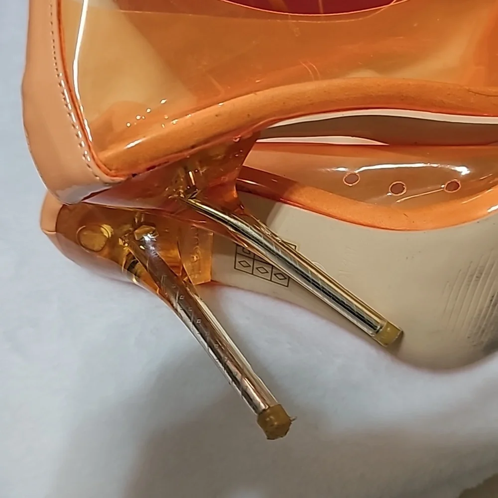 MACKIN J HEELS ORANGE - Picture 3 of 6